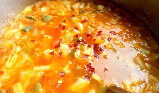 вегетарианский супчик минестроне