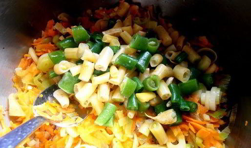 вегетарианский супчик минестроне