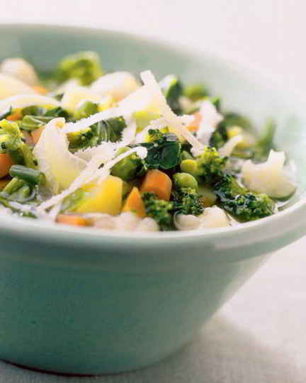 Рецепт весеннего минестроне