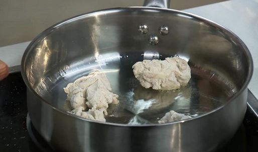 пряный суп с телячьими мозгами