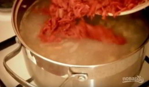 домашний рассольник с рисом