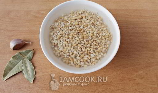 постный рассольник с перловкой