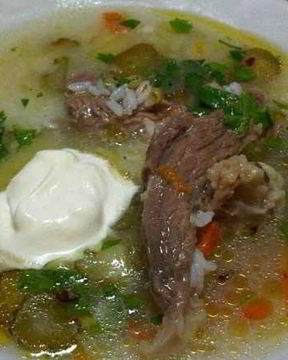 Рассольник без перловки