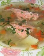 Рассольник из семги