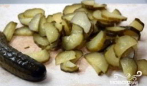 рассольник из соленых огурцов