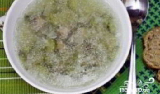 рассольник из соленых огурцов