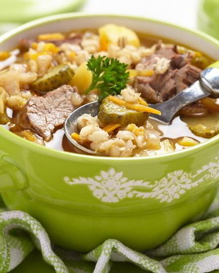 Рецепт рассольника московского