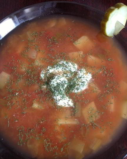 Рецепт рассольника похмельного