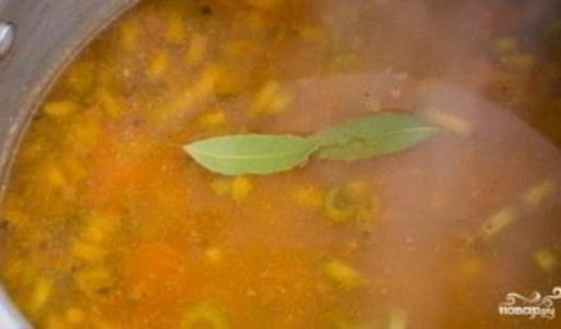 рассольник с говядиной