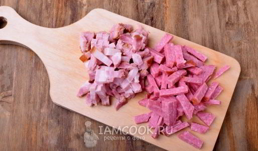 рассольник с копченостями