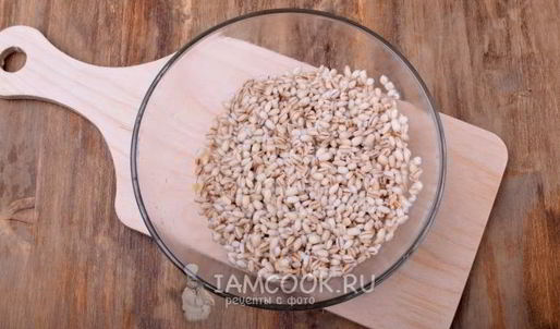 рассольник с копченостями