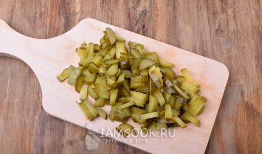 рассольник с копченостями