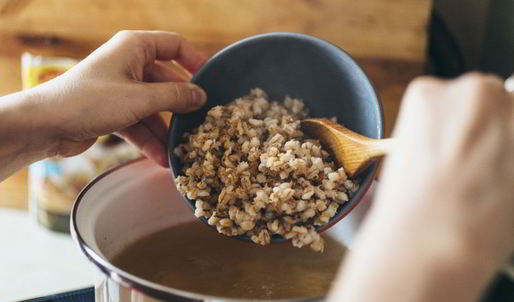 рассольник с маринованными опятами