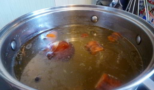 рассольник с перловкой