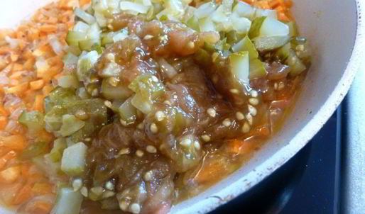 рассольник с перловкой