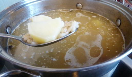 рассольник с перловкой