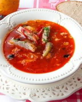 Рассольник с перловой крупой