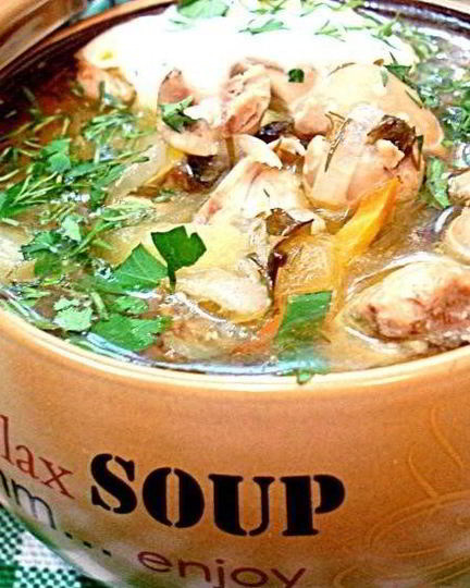 Рецепт рассольника с почками и перловкой