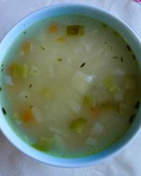 Рассольник с рисом