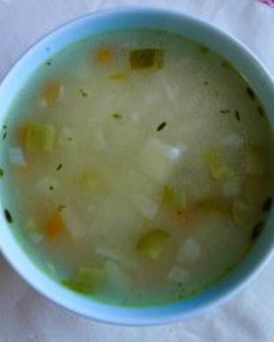 Рассольник с рисом