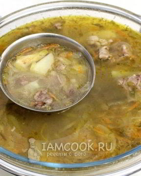 Рассольник в мультиварке