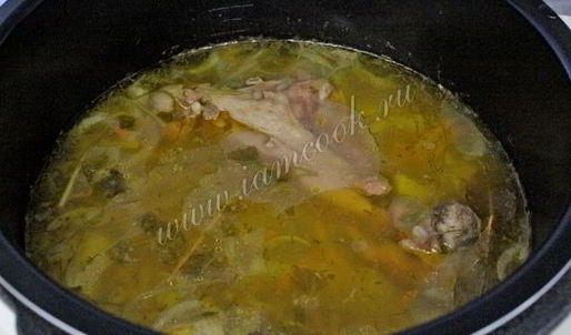 рассольник в мультиварке