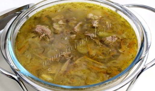 рассольник в мультиварке