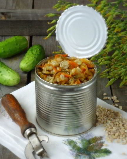 Рецепт заготовки рассольника на зиму