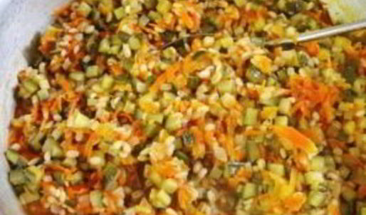 заправка для рассольника с перловкой на зиму