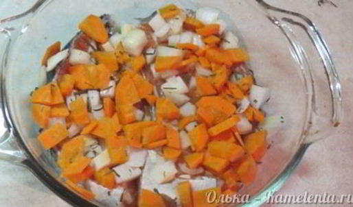 рыбный суп, запеченный в духовке