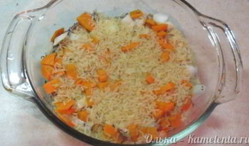 рыбный суп, запеченный в духовке