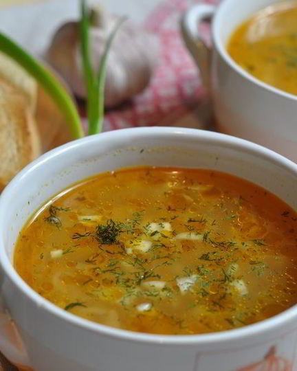 Рецепт постных щей с грибами