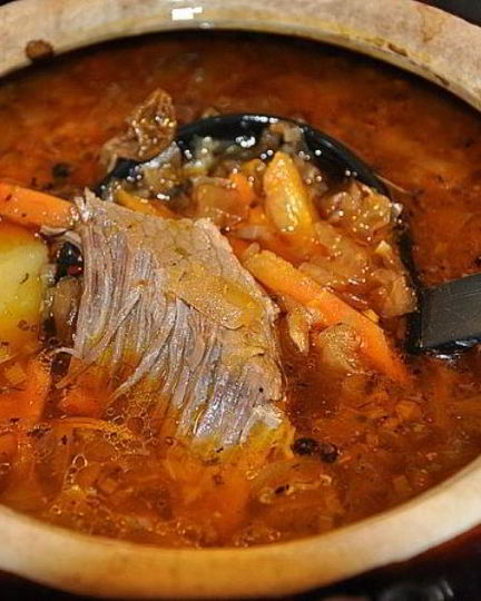 Рецепт русских щей