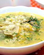 Щи грибные с перловкой