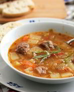 Щи из баранины с капустой