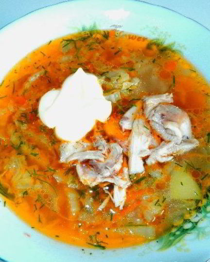 Рецепт щей из китайской капусты