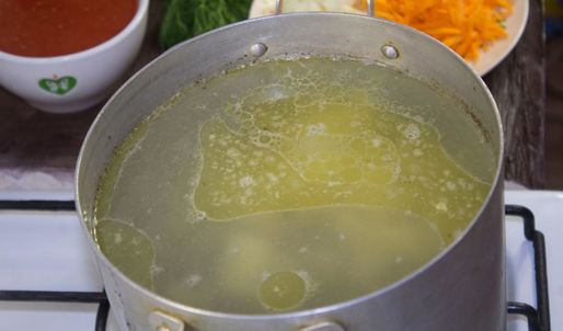 щи из квашеной капусты с говядиной