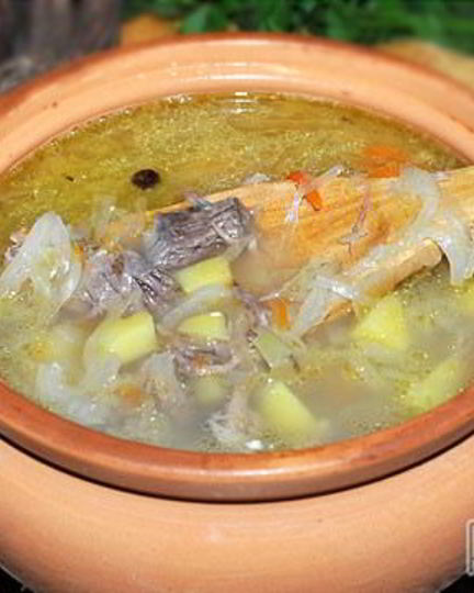 Рецепт щей из квашеной капусты в духовке