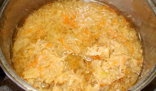 щи из квашеной капусты в мультиварке