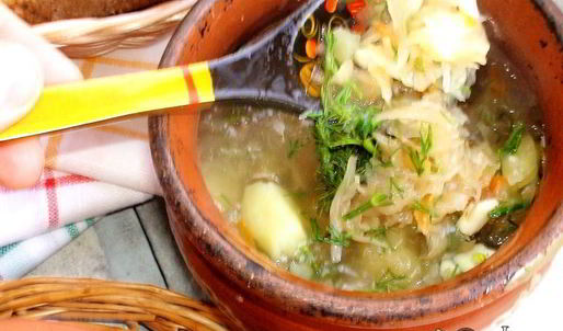 щи из квашеной капусты в мультиварке