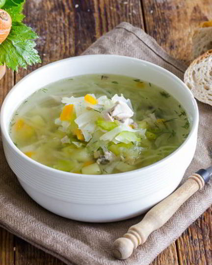 Рецепт щей из свежей капусты с курицей
