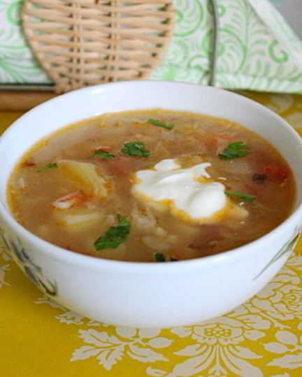 Рецепт щей из свежей капусты с перловкой