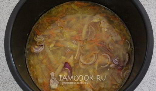 щи из свежей капусты в мультиварке