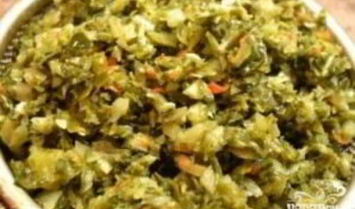 щи из зеленой квашеной капусты