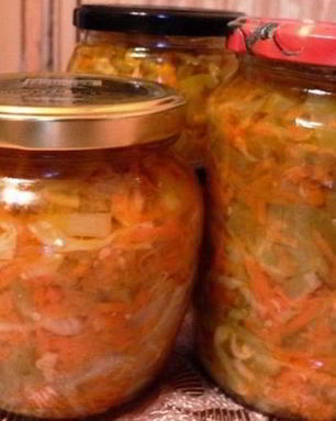Щи на зиму в банках