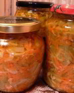 Щи на зиму в банках