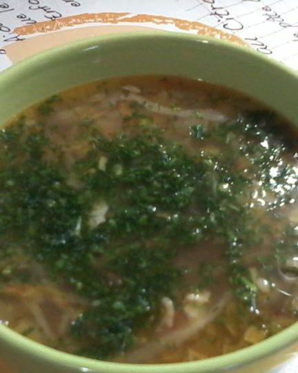 Рецепт щей с фасолью