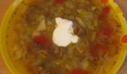 щи с говядиной