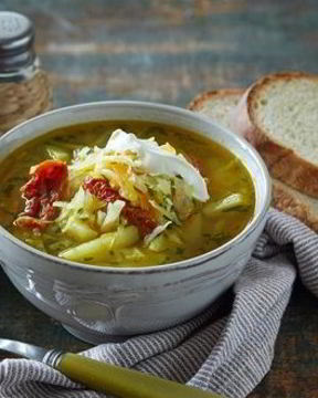 Щи с капустой