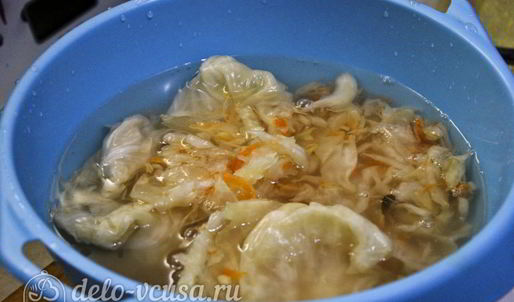 щи с курицей и грибами